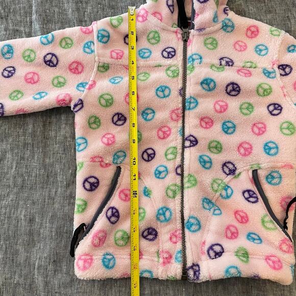 Rugged Bear Girls Fleece Zip Up Hoodie - Picture 9 of 10